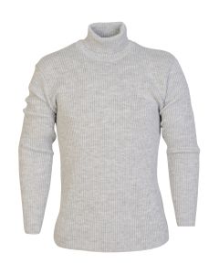 Estilo Mens Polo Neck Lycra Super Soft Jumper LS Sweat