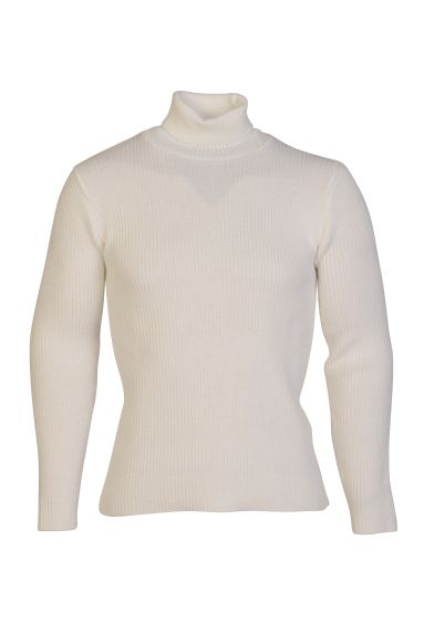 Estilo Mens Polo Neck Lycra Super Soft Jumper LS Sweat
