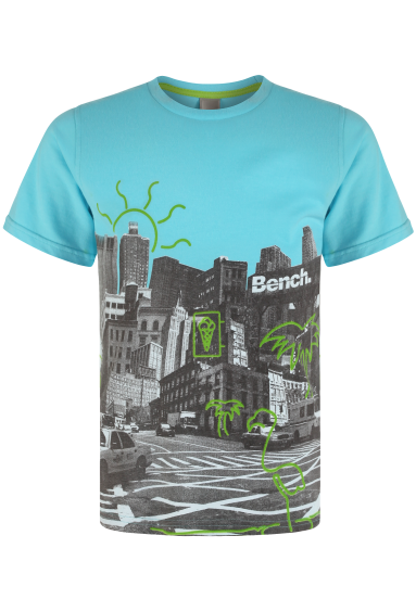 Bnwt Boys Sky T-Shirt Bench Variation S/S Tee Bench Free Tee Sky