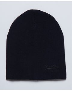 Superdry M9010265A Vintage Logo Classic Beanie-NAVY