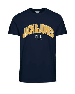 Jack & Jones JcoCircle Crew Neck T-Shirt-NAVY