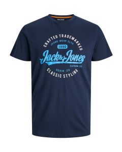 Jack & Jones JJMikk Crew Neck T-Shirt-NAVY