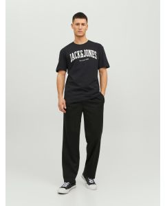 Jack & Jones JJEJosh Crew Neck T-Shirt-BLACK
