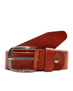 Jack & Jones JACPaul Leather Belt-TAN