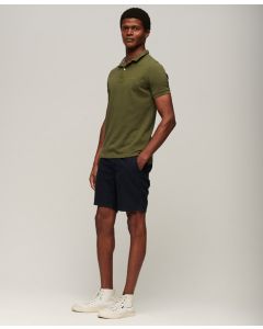 Superdry M1110343AOrganic Cotton Classic Pique Polo Shirt-OLIVE